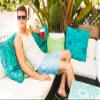 Cabana Bro Men's Swim Short - The Bromingos Flamingo Pattern Swim Trunk, Small view 3