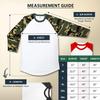 DREAM USA Men's Casual 3/4 Sleeve Baseball Tshirt Raglan Jersey Shirt Black/H Gray XL view 4
