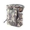 DLP Tactical Multipurpose MOLLE Utility Pouch ACU  8x6x3 Inch Bag for Tools Mags NVG Chalk or Gear  Cordura Nylon Dump Pouch with Side Pockets Hook and Loop Front Pocket and Shock Cord Closure view 2