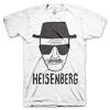 Breaking Bad Officially Licensed Heisenberg Sketch T-Shirt (White), Medium view 1