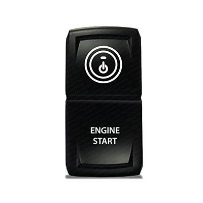 CH4x4 Rocker Switch V2 Engine Start Symbol - White LED