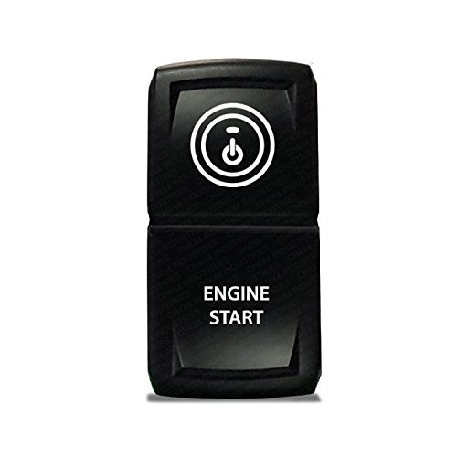 CH4x4 Rocker Switch V2 Engine Start Symbol - White LED