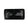 CH4x4 Rocker Switch V2 Twin Air Compressor Symbol - Horizontal - Amber LED view 1