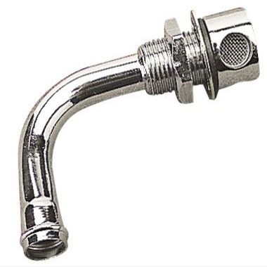 352030 Sea-Dog Line Gas Tank Vent 90 Machined Brass Chrome Plated SURPLUS 132-1288
