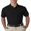 Gildan Mens 5.6 oz. DryBlend 50/50 Jersey Polo G880 -BLACK 4XL view 1