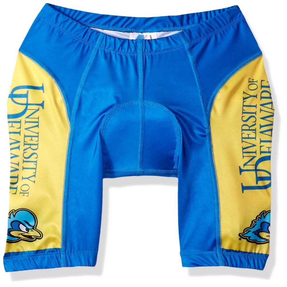 Adrenaline Promotions NCAA Delaware Fightin' Blue Hens Men's Cycling Shorts, XX-Large, Blue
