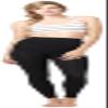 Rosie Pope Women's Tummy Control Leggings, Black, Small view 1