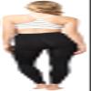Rosie Pope Women's Tummy Control Leggings, Black, Small view 3