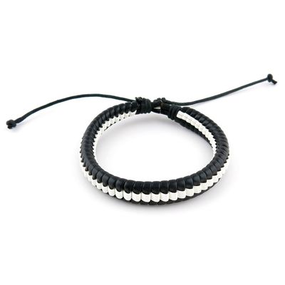 1 PCS Leather Wristband Strand Bracelet Fashion Wrap Bangle Ladies Men Women Jewellery QNW8009W Weave Plait