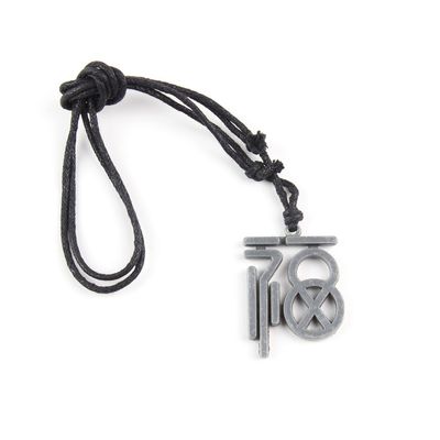 1 PCS Leather Necklace Collier QNN7008 Fu Chinese Character Fashion Neck Lace Jewellery Pendant Collar Sweater Long Chain Bib Retro