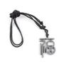 1 PCS Leather Necklace Collier QNN7008 Fu Chinese Character Fashion Neck Lace Jewellery Pendant Collar Sweater Long Chain Bib Retro view 1