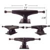 VJ Skateboard Truck and Wheel, 5.0 Skateboard Trucks (Black) w/Skateboard Cruiser Wheel 60mm, Skateboard Bearings, Skateboard Screws, Skateboard Riser Pads (Blue) view 3