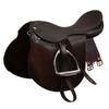 14",15",16",17",18" All-Purpose English Style Saddle. (Brown, 16") view 1