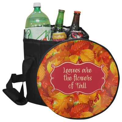 YouCustomizeIt Personalized Fall Leaves Collapsible Cooler & Seat