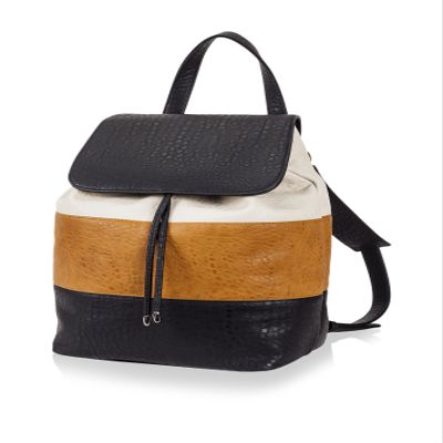 Sydney Love Black/Camel/Creme Backpack