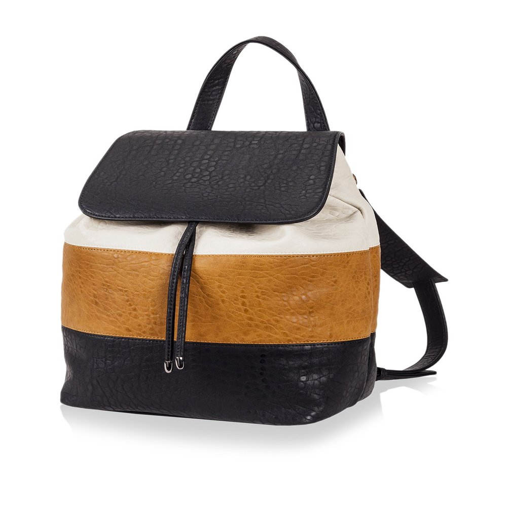 Sydney Love Black/Camel/Creme Backpack