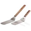 Petromax Flexible Stainless Steel Spatula, Flex2 Model with Wood Handle for Kitchen or Camping, Tapered Blade and Wood Handle, 13" Long view 4