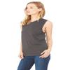 Bella + Canvas Unisex Jersey Muscle Tank XS DK GREY HTHR view 2