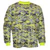 Vizari Deceptor Camo GK Jersey, Yellow/Grey/Black, Youth Small view 1