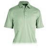 Monterey Club Men's Rayon Blend Texture Solid Polo Shirt #3629 (Pistachio, Medium) view 1
