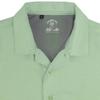Monterey Club Men's Rayon Blend Texture Solid Polo Shirt #3629 (Pistachio, Medium) view 2