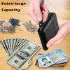 Admetus RFID Wallet Cowhide Leather zipper credit card ID Wallet Father Man Friend gifts (Litchi Grain Black) 252 view 3