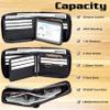 Admetus RFID Wallet Cowhide Leather zipper credit card ID Wallet Father Man Friend gifts (Litchi Grain Black) 252 view 4