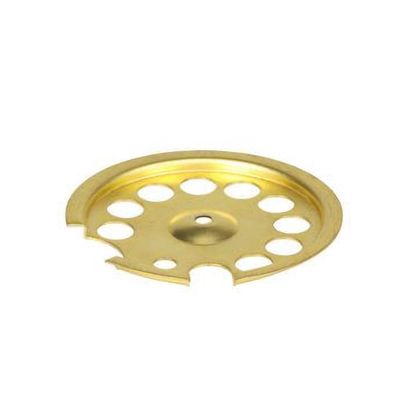 Petromax Central Bottom Plate for HK500/HK350 Pressurized Lantern, Pressurized Lamp Spare Replacement Part, Chrome