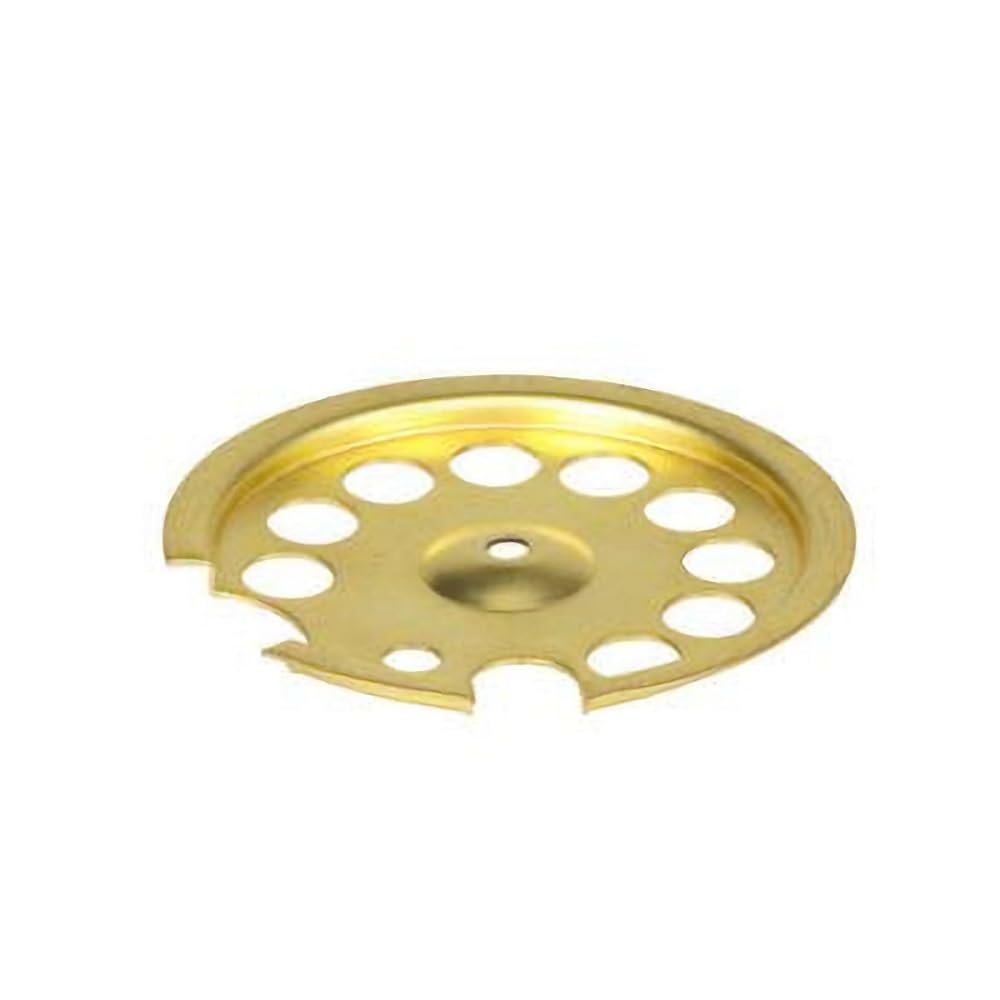 Petromax Central Bottom Plate for HK500/HK350 Pressurized Lantern, Pressurized Lamp Spare Replacement Part, Chrome