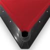 West State Billiards 25 oz Tournament Pro Worsted Pool Table Felt Replacement Kit for 8 Foot Tables - Red view 4