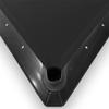 West State Billiards 25 oz Tournament Pro Worsted Pool Table Felt Replacement Kit for 8 Foot Tables - Black view 4