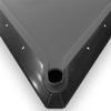 West State Billiards 25 oz Tournament Pro Worsted Pool Table Felt Replacement Kit for 8 Foot Tables - Steel Grey view 4