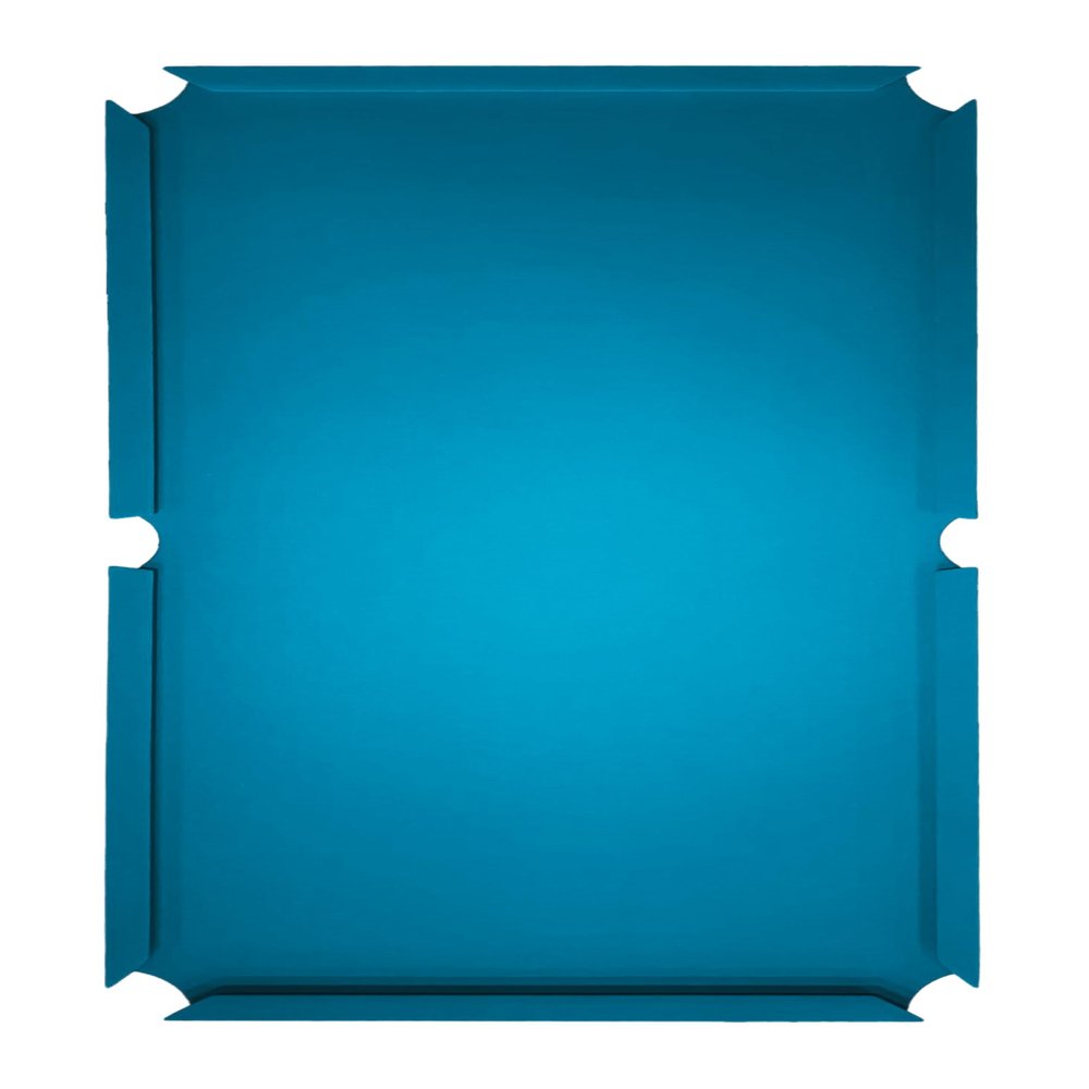 West State Billiards 25 oz Tournament Pro Worsted Pool Table Felt Replacement Kit for 7 Foot Tables - Tournament Blue