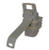 DLP Tactical Rigid Universal Pistol Magazine Pouch Tan  Fits Glock 1911 Beretta S&W and More  Polymer Mag Holder with Positive Retention  MOLLE or Belt Mount  Stackable Tactical Gear view 2