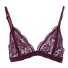 URBAN K Womens Semi Sheer Full Lace Sexy Bralette view 1