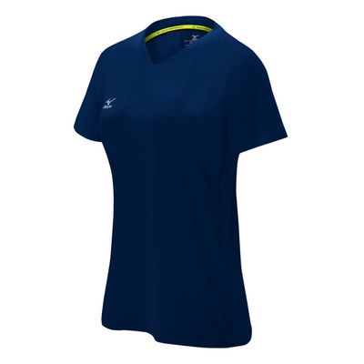Mizuno Core Women's Attack Tee, Navy, X-Large