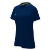 Mizuno Core Women's Attack Tee, Navy, X-Large view 1