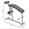 TACVPI Champion Leg Extension/Curl Machine - Plate Loaded view 2