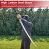 MedievalDepot - Kill Bill Hanzo Demon Sword 1060 Carbon Steel (Full Tang, 29", Razor Sharp) view 4