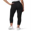 HUE Women's Hue Women's Ultra Capri With Wide Waistband Leggings, Black, X-Small US view 2