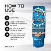 ZUMWax Surfing Skimboard Ceramic Wax, Made in USA, PFAS-Free, Durable and Eco-Friendly with Secret Vanilla Scent, Any Temperature Use for Maximum Speed & Glide on Sand & Water, Long-Lasting, 4.5 fl oz view 2