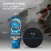 ZUMWax Surfing Skimboard Ceramic Wax, Made in USA, PFAS-Free, Durable and Eco-Friendly with Secret Vanilla Scent, Any Temperature Use for Maximum Speed & Glide on Sand & Water, Long-Lasting, 4.5 fl oz view 4
