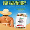 Snake Brand Prickly Heat Cooling Powder for Everyday Use - Anti-Chafing, Heat Rash Relief, Absorbs Sweat, Classic Original Scent (4.9 Oz / 140g) view 2