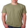 Next Level Men's CVC Jersey T-Shirt, Light Olive, X-Small ( Pack5) view 1