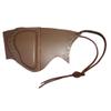 WWII U.S. Garand Leather Sniper Cheek Pad TAN Color - Repro LEFT HAND view 1
