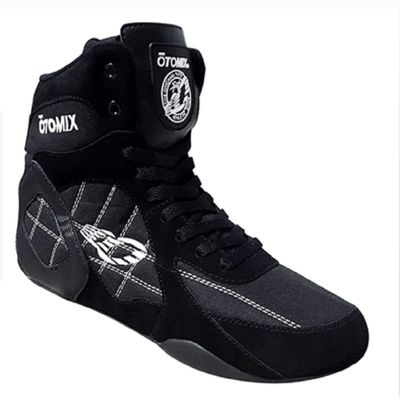 Otomix Women's Warrior Bodybuilding Boxing Weightlifting MMA Shoes Black 6.5