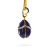 BestPysanky Crystal Bow Egg Pendant Necklace view 3
