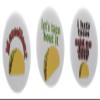 A&T Designs Set of 3 Taco Humor 2.25" Keychains Mexcellent Said No Juan view 1