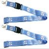 UNC Tar Heels Cloth Lanyard Key Chain 2-Pack Officially Licensed Collegiate Product view 1