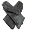 The Leather Emporium Women's Gloves Fur Lined Winter Warm Small Dark Green view 2